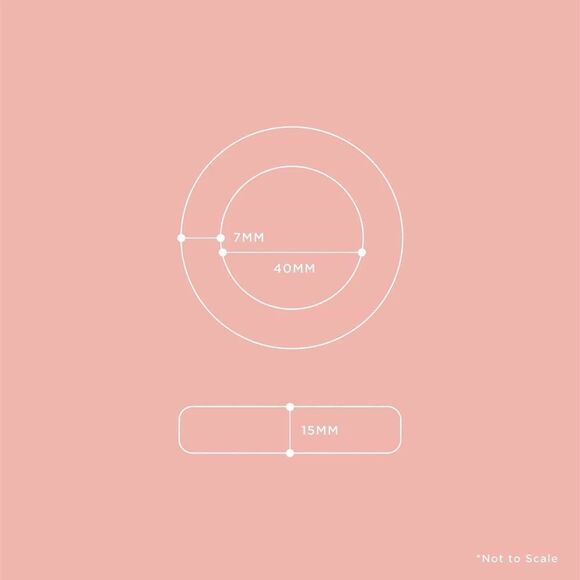 NIB Gimme Beauty “Thic Fit” Hair Ties - Choco - Picture 3 of 6